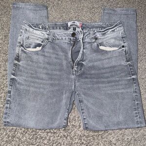 CAbi Women's Skinny Jeans - Gray